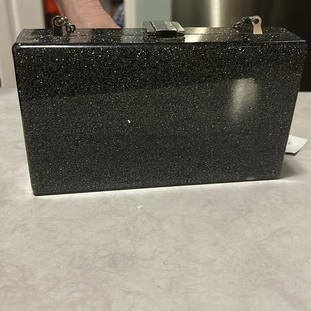 Nordstrom stunning black sparkle crossbody purse